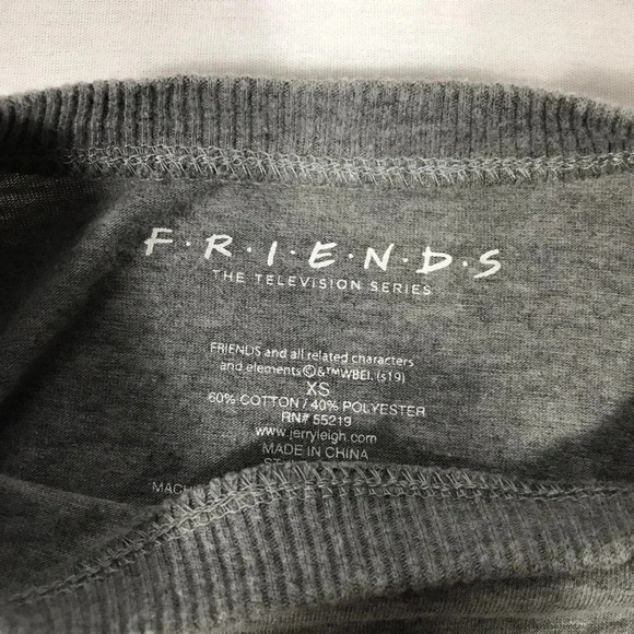 Friends Central Perk Size XS Crop Top. New Without Tags. - Picture 3 of 5